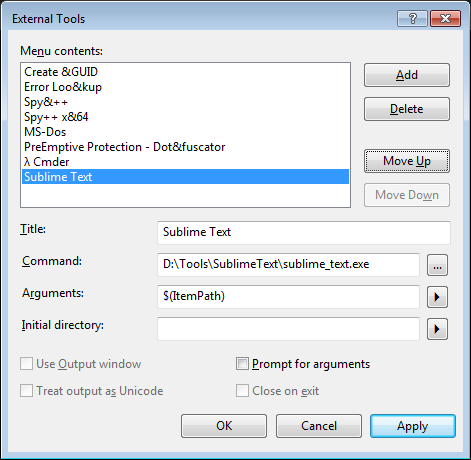 ExternalTools-SublimeText